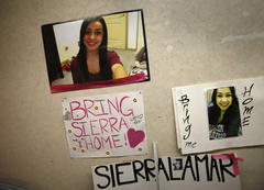 sierra lamar: in morgan hill, teen's family, friends mark anniversary of her disappearance